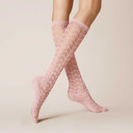 Kunert Dames Kniekousen AJOUR 110237410 - Jambelles