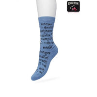 Bonnie Doon Heren Sokken Music Notes Sock BT992132 - Jambelles