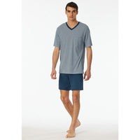 Schiesser Heren Pyjama set Schlafanzug kurz 181161 - Jambelles