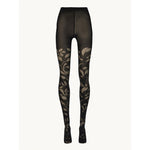 Wolford Dames Panty Floral Tights 17626 - Jambelles