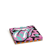 Happy Socks Dames & Heren Fantasie Sokken Rolling Stones 6-Pack Gift Box XRLS10 - Jambelles