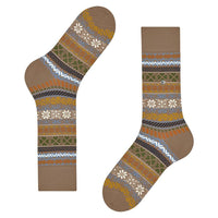 Burlington Heren Sokken Country Fair Isle SO 24737 - Jambelles