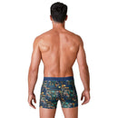 Muchachomalo Heren Boxer Men 12-Pack Short Print/Solid U-Golden1010 - Jambelles