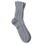 Bonnie Doon Dames Sokken Girly Merino and Cashmere Sock Light Grey Mele BP241106 - Jambelles