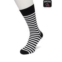 Bonnie Doon Dames Sokken Basic Stripe Sock BD042101 - Jambelles