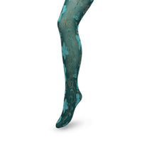 Bonnie Doon Dames Panty Floral Ornaments Tights BP221905 - Jambelles