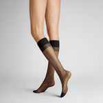 Hudson Dames Panty Kniekousen Simply 20 To Go 2-Pack 120002052 - Jambelles