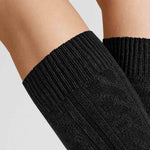 Hudson Dames Kniekousen WINTER PLAIT 120015377 - Jambelles