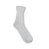 Bonnie Doon Dames Sokken Girly Merino and Cashmere Sock Light Grey Mele BP241106 - Jambelles