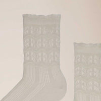 Kunert Dames Sokken Romantic Ajour 110500018 - Jambelles