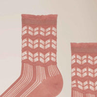 Kunert Dames Sokken Romantic Ajour 110500018 - Jambelles