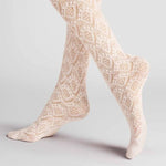 Hudson Dames Kniekousen Graphic Crochet 120000030 - Jambelles