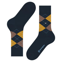 Burlington Heren Sokken Edinburgh SO 21182 - Jambelles