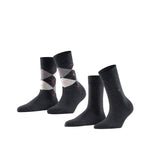 Burlington Dames Sokken E.day Mix SO 2P 22044 - Jambelles