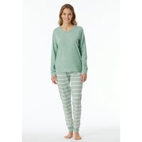 Schiesser Dames Pyjama Set Schlafanzug lang 181746 - Jambelles