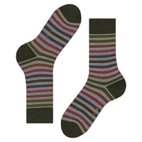 Falke Heren Sokken Tinted StripeSO 13279 - Jambelles