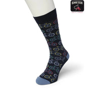 Bonnie Doon Dames & Heren Fantasie Sokken Biker Sock BT992103 - Jambelles