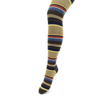 Bonnie Doon Dames Maillot Bio Cotton Stripe Tights Bp251903 - Jambelles