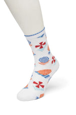 Bonnie Doon Dames Sokken Beachlife Sock BD 041119 - Jambelles