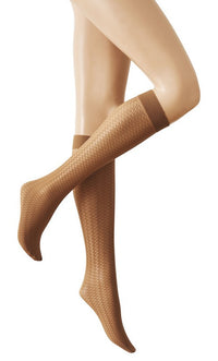 Kunert Dames Panty Kniekousen CONTOURED 110171410 - Jambelles