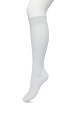 Bonnie Doon Dames Sokken Classic Cable Knee High BP211507 - Jambelles