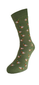 DucksSockBT991141_LWGreenLaurelWreathGreen_1