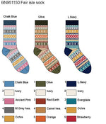 Bonnie Doon Dames Sokken Fair Isle Sock BN951150 - Jambelles