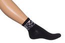 Bonnie Doon Dames Sneakersokken Flower Field Quarter BD 041110 - Jambelles