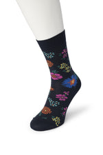 Bonnie Doon Dames Sokken Flower Mix Sock BP051108 - Jambelles