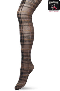 Bonnie Doon Dames Panty London Checks Tights BP211910 - Jambelles