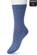 Bonnie Doon Dames Sokken Lurex Dots Sock BP211109 - Jambelles