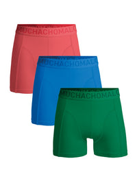 Men 3-pack Boxer Shorts Solid Microfiber 3P U-MICROFIB1010