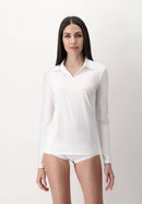 Oroblu Dames Shirt Perfect Line Cotton - Polo Lo VOBT01677 - Jambelles