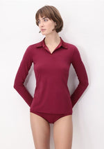 Oroblu Dames Shirt Perfect Line Cotton - Polo Lo VOBT01677 - Jambelles