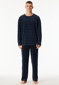 Schiesser Heren Pyjama set Schlafanzug lang 182023 - Jambelles