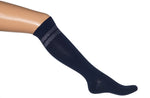 Bonnie Doon Dames Kniekousen Silver Stripe Knee-High BN851513 - Jambelles