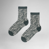 Hudson Dames Sokken Zebra 120015292 - Jambelles