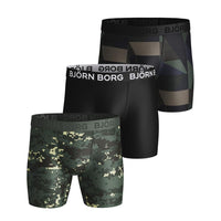 Bjorn Borg Heren Boxer Shorts Digital Woodland 3P 2111-1147 - Jambelles