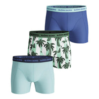 Bjorn Borg Heren Boxer Shorts Sammy BB Palmstripe 3P 2111-1157 - Jambelles