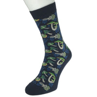 Bonnie Doon Dames & Heren Fantasie Sokken Mushrooms Sock Bp251102 - Jambelles