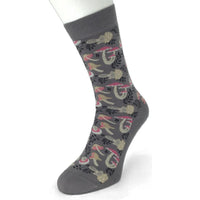 Bonnie Doon Dames & Heren Fantasie Sokken Mushrooms Sock Bp251102 - Jambelles