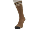 Bonnie Doon Dames & Heren Sport Sokken Cotton Sock Unisex Type 2 Dark Sand Mele Bs231202 - Jambelles