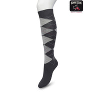 Bonnie Doon Dames Kniekousen Argyle Knee High BP211505 - Jambelles
