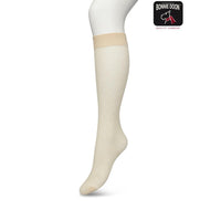 Bonnie Doon Dames Kniekousen Fancy Flower Knee-High BP221803 - Jambelles