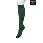 Bonnie Doon Dames Kniekousen Ornament Knee High BP221701 - Jambelles