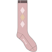 Bonnie Doon Dames Kniekousen Rhombus Fun Knee High BP241501 - Jambelles