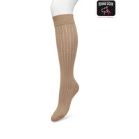 Bonnie Doon Dames Kniekousen Rib Knee High BP221414 - Jambelles