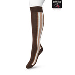 Bonnie Doon Dames Kniekousen Sporty Stripe Knee Sock BP221704 - Jambelles