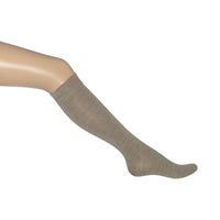 Bonnie Doon Dames Kniekousen Wool/Cotton Knee-High R715011 - Jambelles