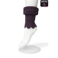 Bonnie Doon Dames Legwarners Honeycomb Boot Top BN351789 - Jambelles